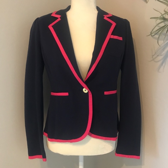 Lilly Pulitzer Jackets & Blazers - 🆕 Lilly Pulitzer Malibu Blazer Jacket True Navy